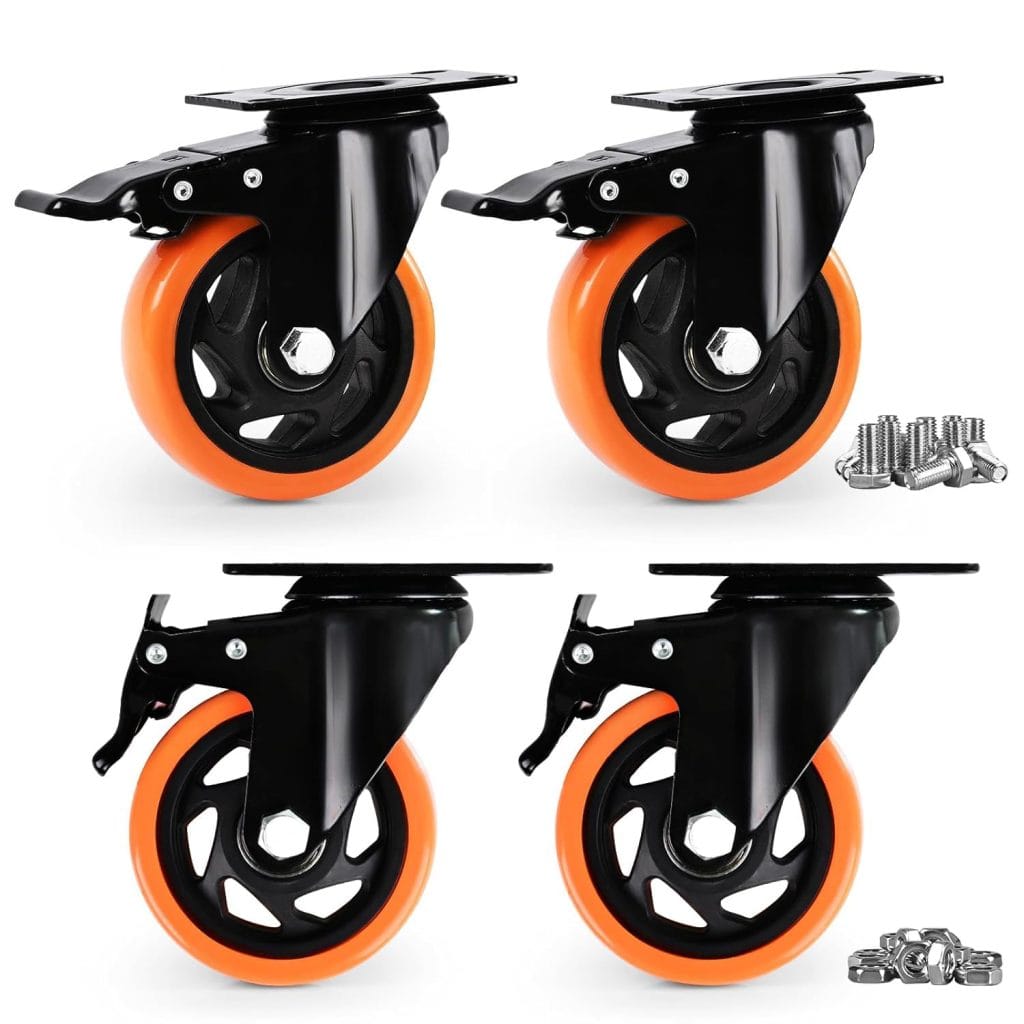 Egofix 4-inch caster wheels