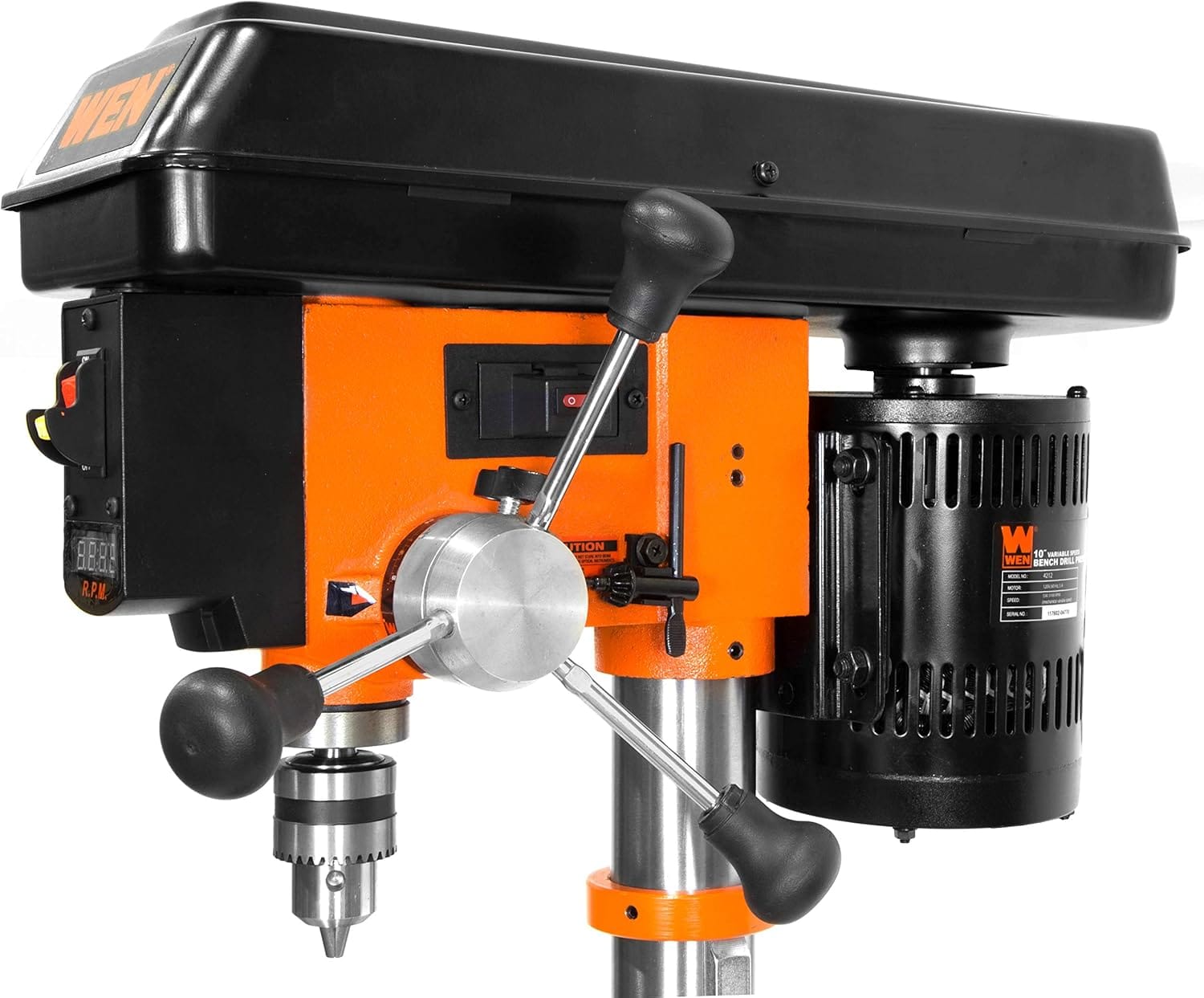 Wen 10-inch benchtop drill press